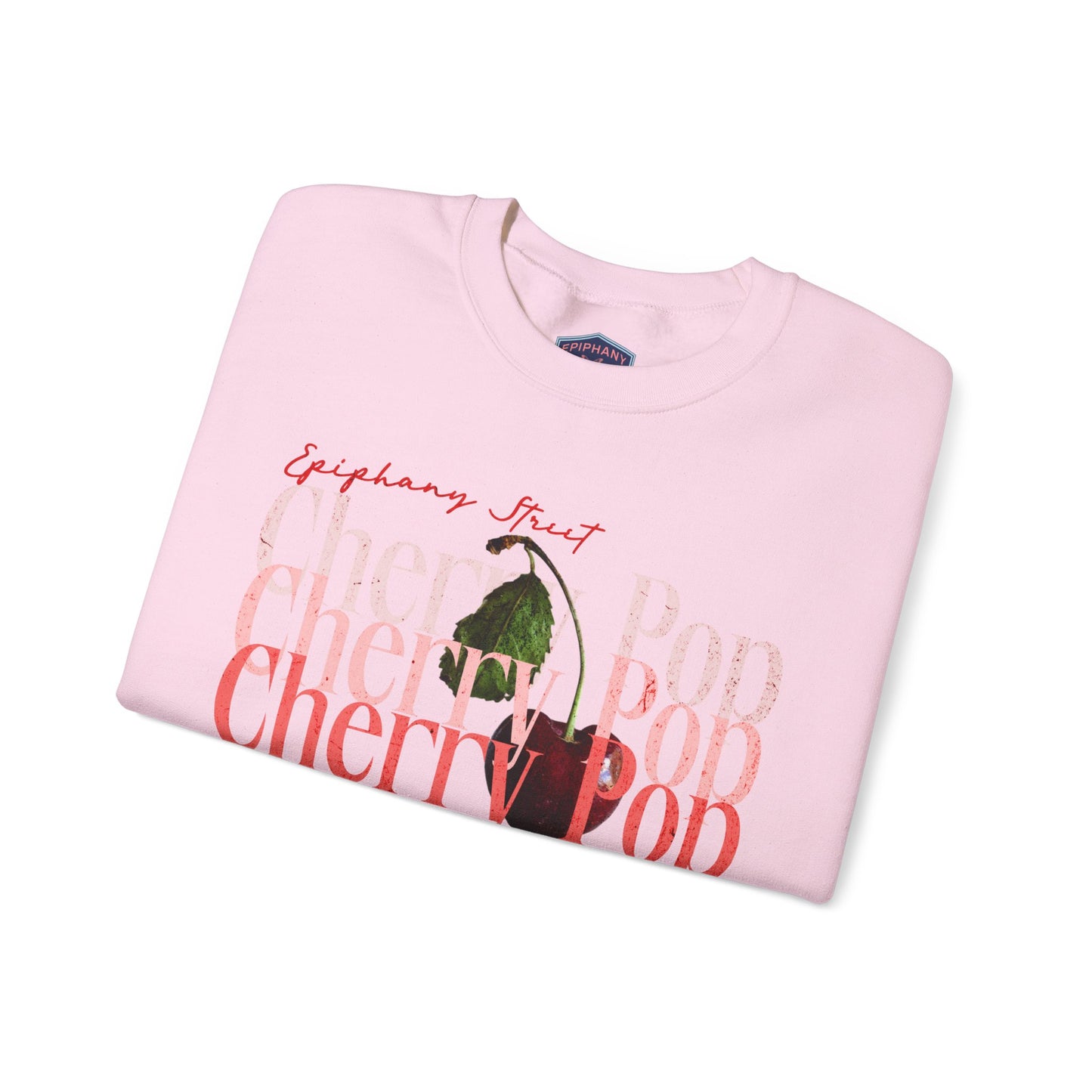 Cherry Pop Polka Dot - Epiphany Street Heavy Blend™ Crewneck Sweatshirt