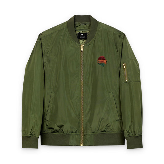 Epiphany Street Majesty - Eco-Friendly Embroidered Bomber Jacket