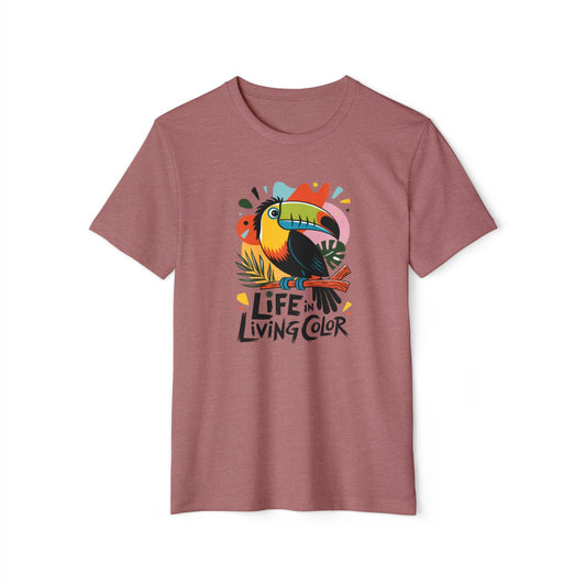 Life in Living Color - Recycled Organic Cotton T-Shirt