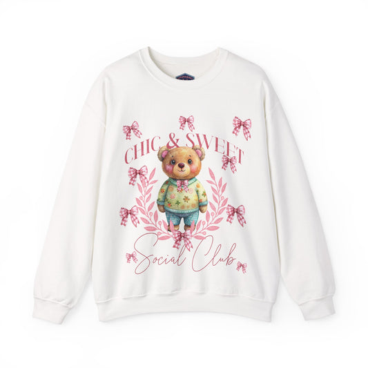 Chic & Sweet Social Club - Epiphany Street Heavy Blend™ Crewneck Sweatshirt