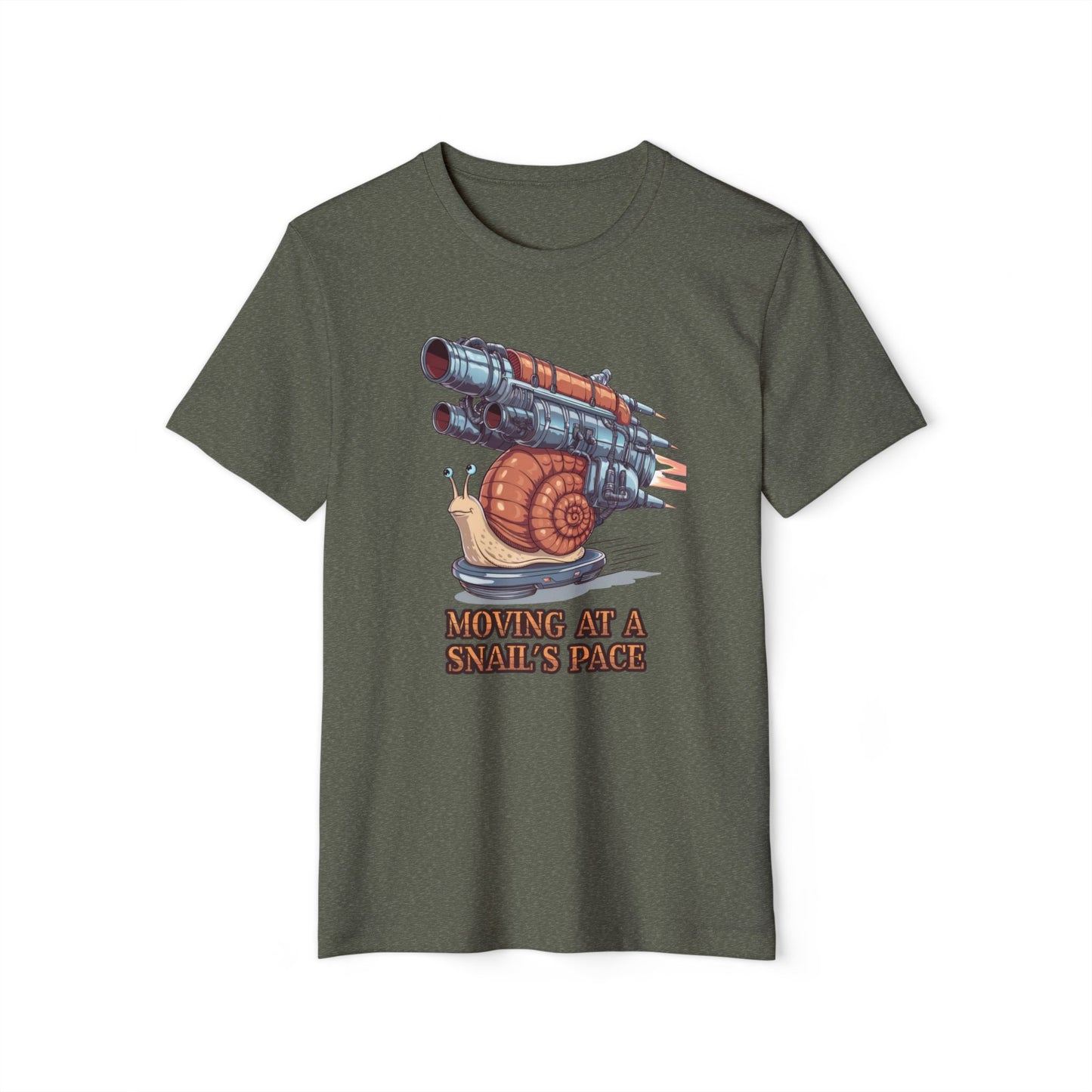 Rocket the Snail - Recycled Organic Cotton T-Shirt