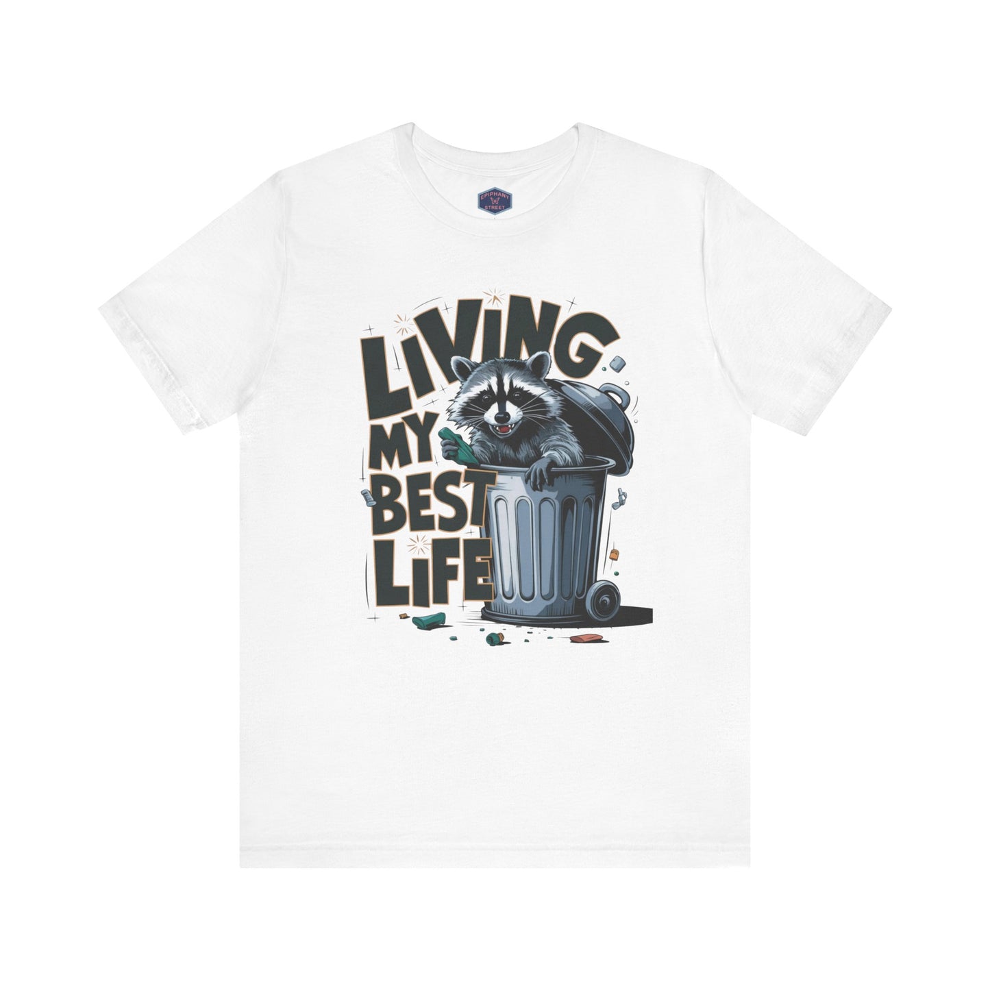 Living My Best Life Raccoon Tee
