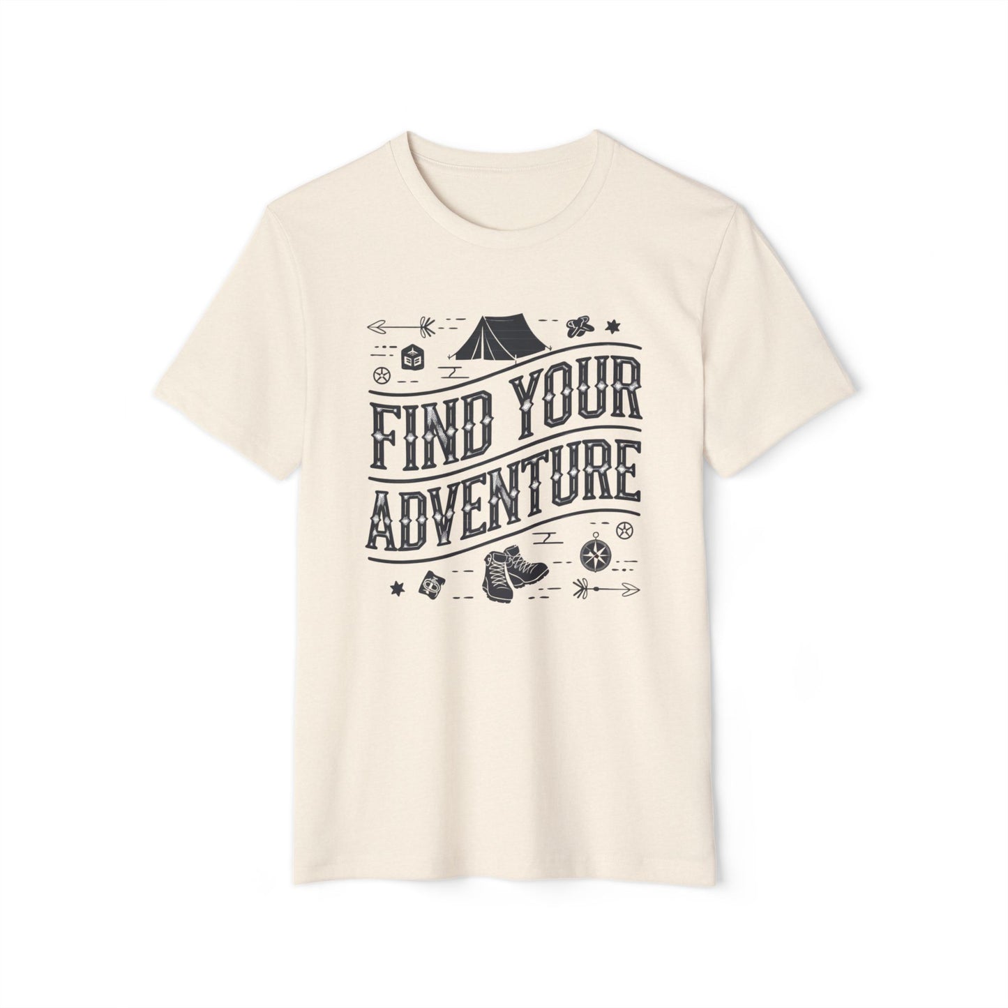 Find Your Adventure - Recycled Organic Cotton T-Shirt