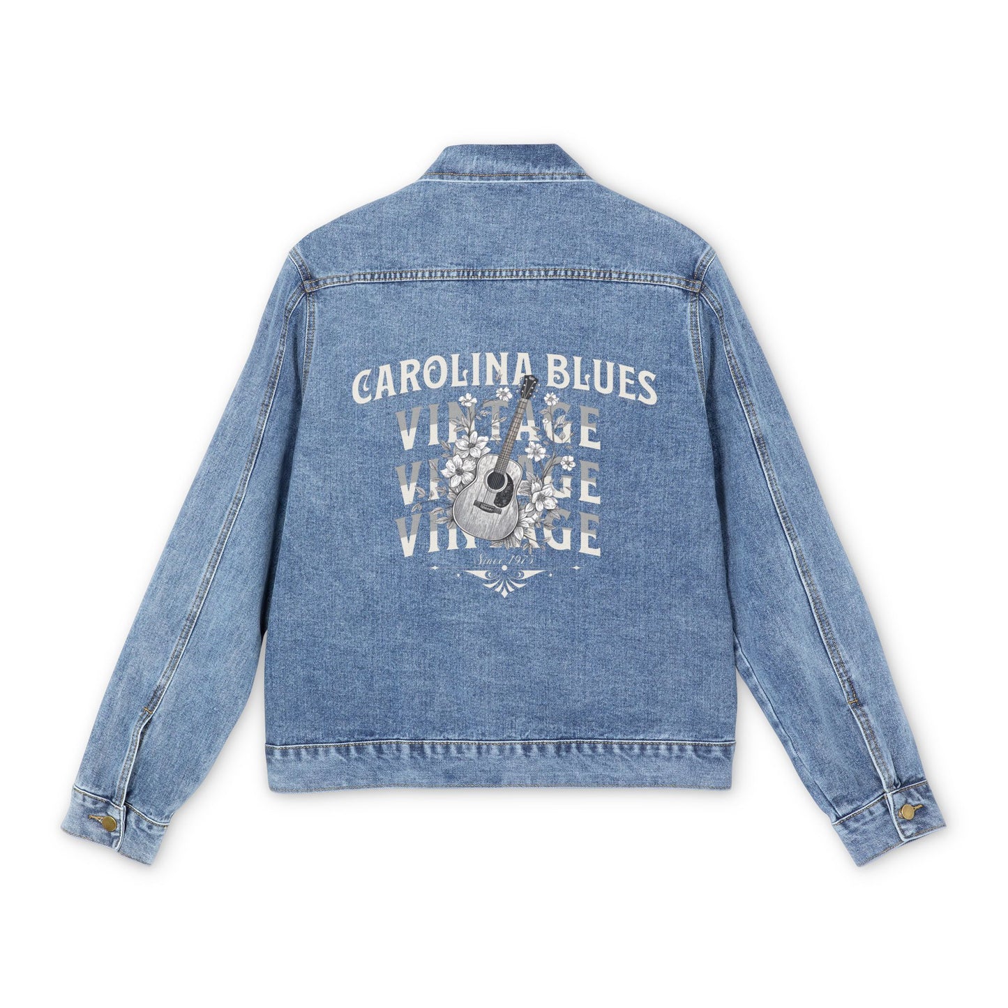 Epiphany Street Vintage Carolina Blues Men's Denim Jacket