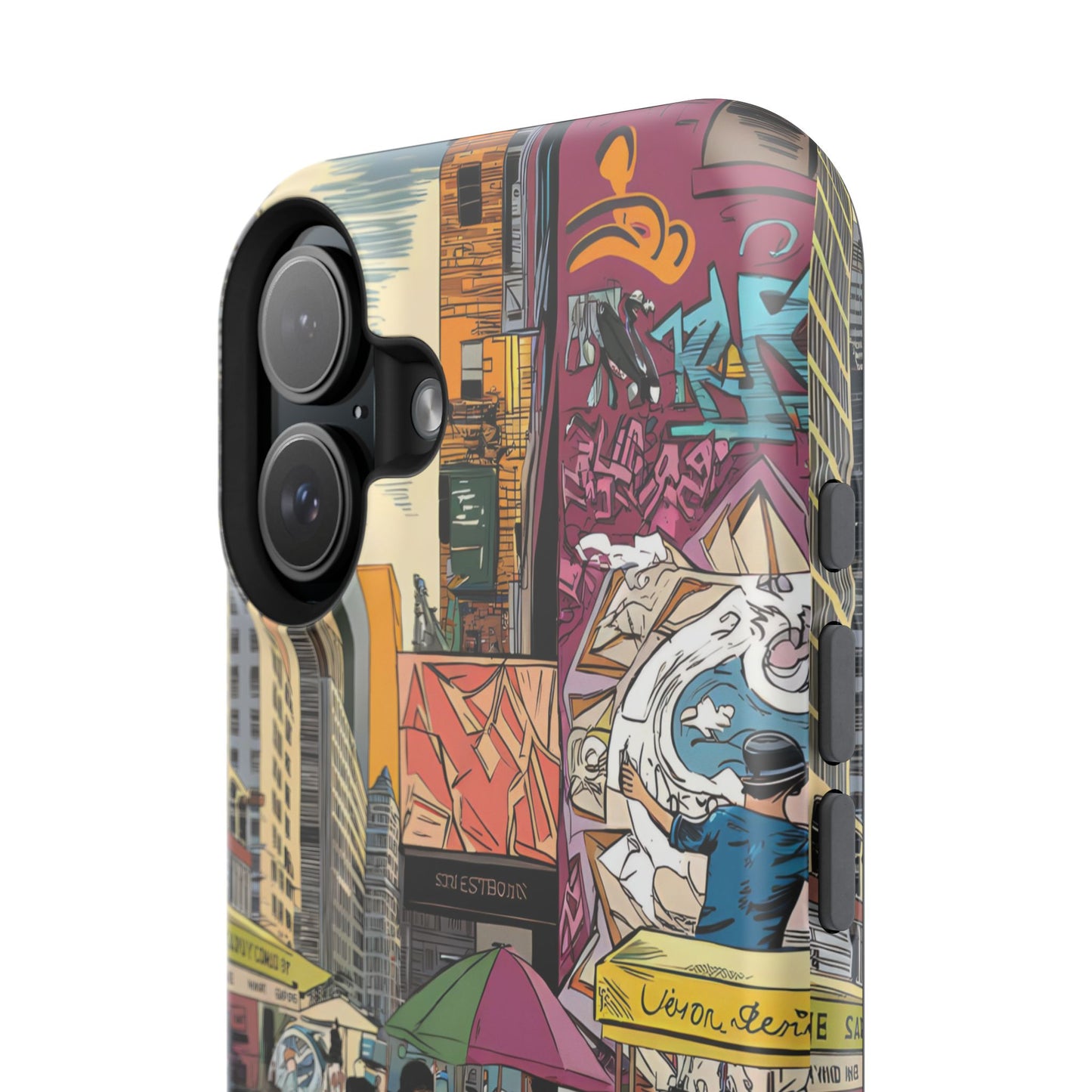 City Street Art - Impact Resistant Phone Case