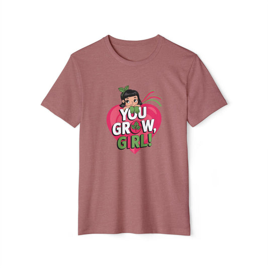 You Grow Girl - Recycled Organic Cotton T-Shirt