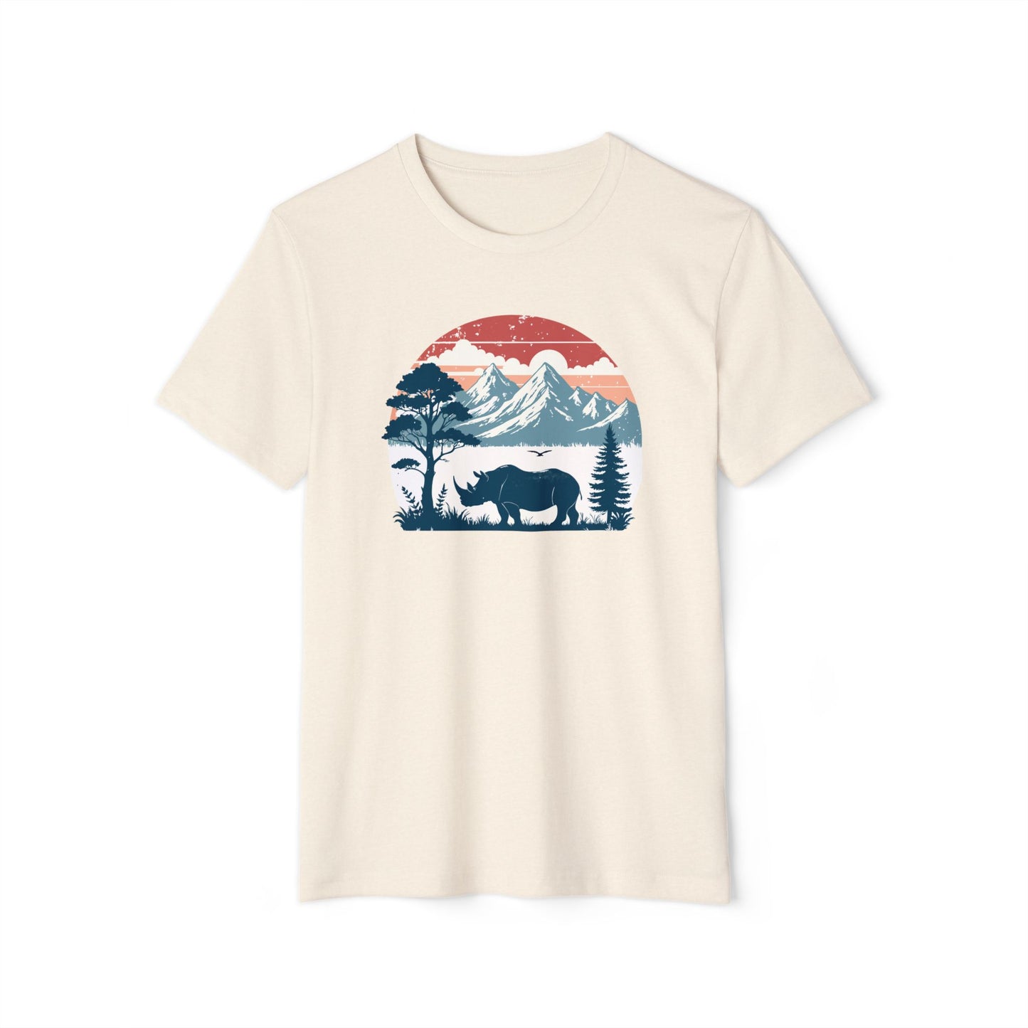Rhino Wanderer - Recycled Organic Cotton T-Shirt