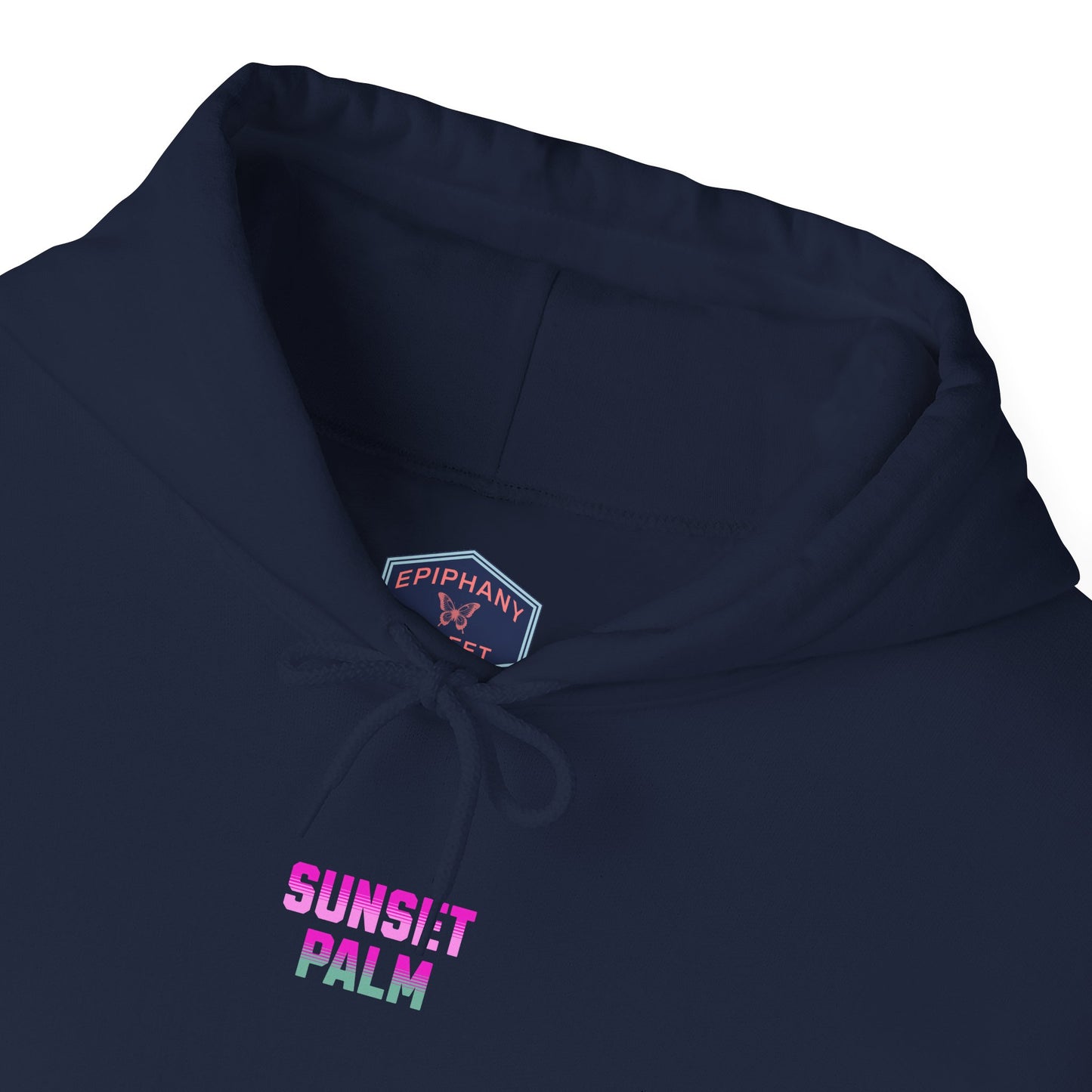 Sunset Palm Hoodie - Unisex Heavy Blend Hoodie
