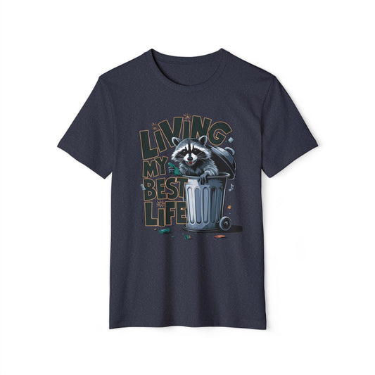 Living My Best Life - Recycled Organic Cotton T-Shirt