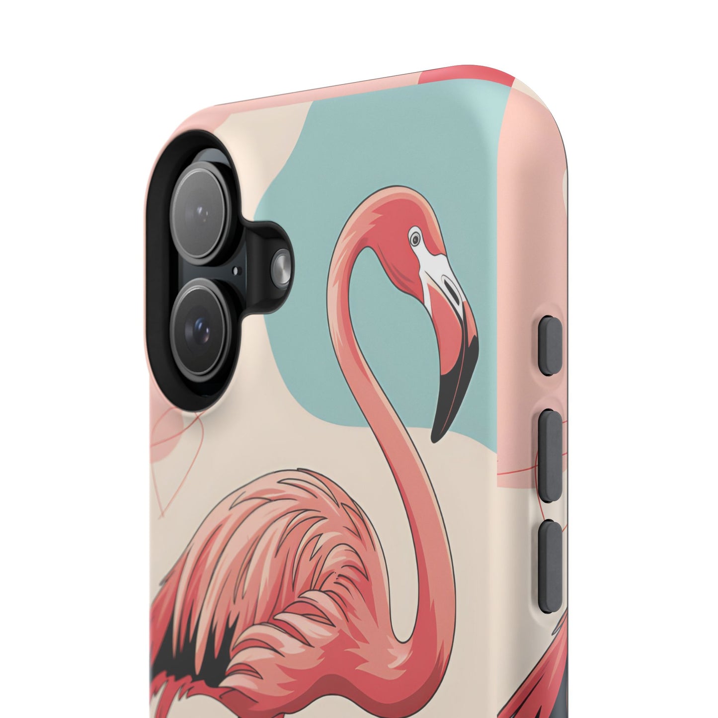 Tropical Flamingo - Impact Resistant Phone Case
