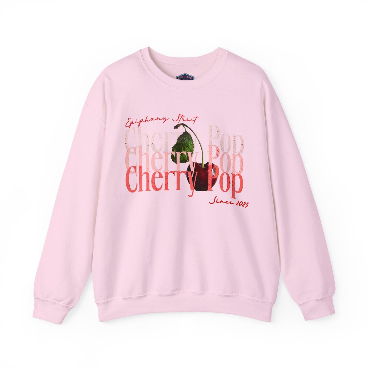 Cherry Pop Polka Dot - Epiphany Street Heavy Blend™ Crewneck Sweatshirt