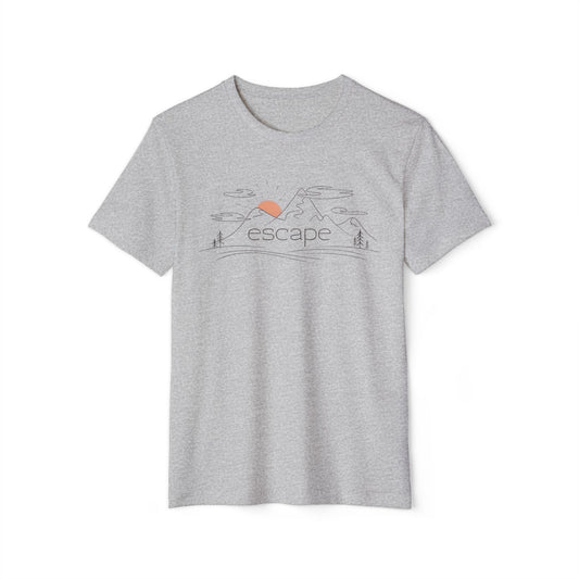 Escape Mountain - Recycled Organic Cotton T-Shirt