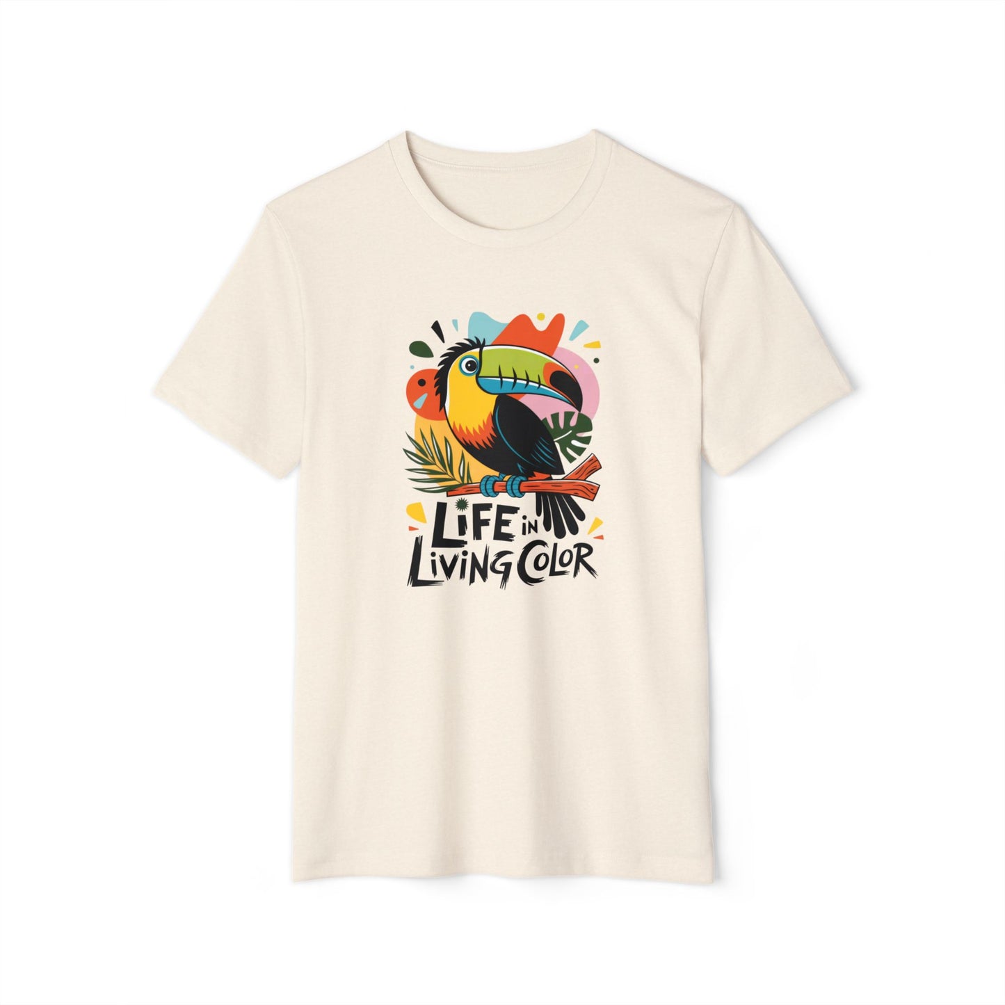 Life in Living Color - Recycled Organic Cotton T-Shirt