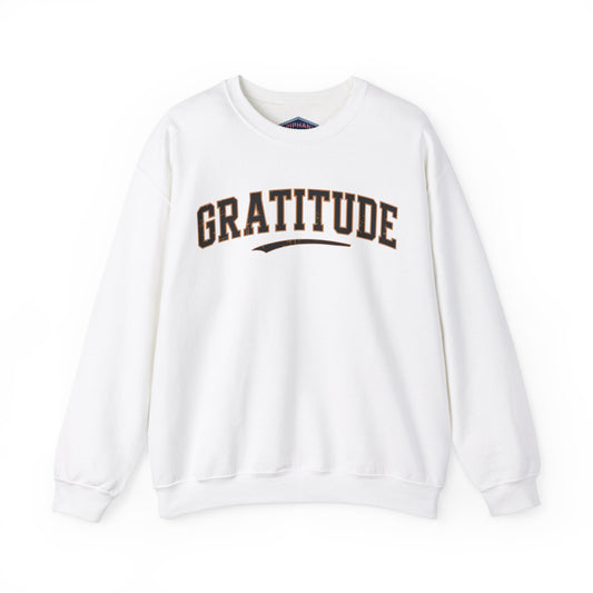 Gratitude -Epiphany Street Heavy Blend™ Crewneck Sweatshirt