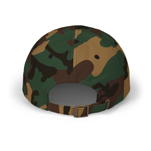 Epiphany Street "Generally Unbothered" - Embroidered Camo Cap