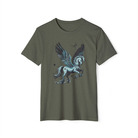 Grunge Pegasus - Recycled Organic Cotton T-Shirt