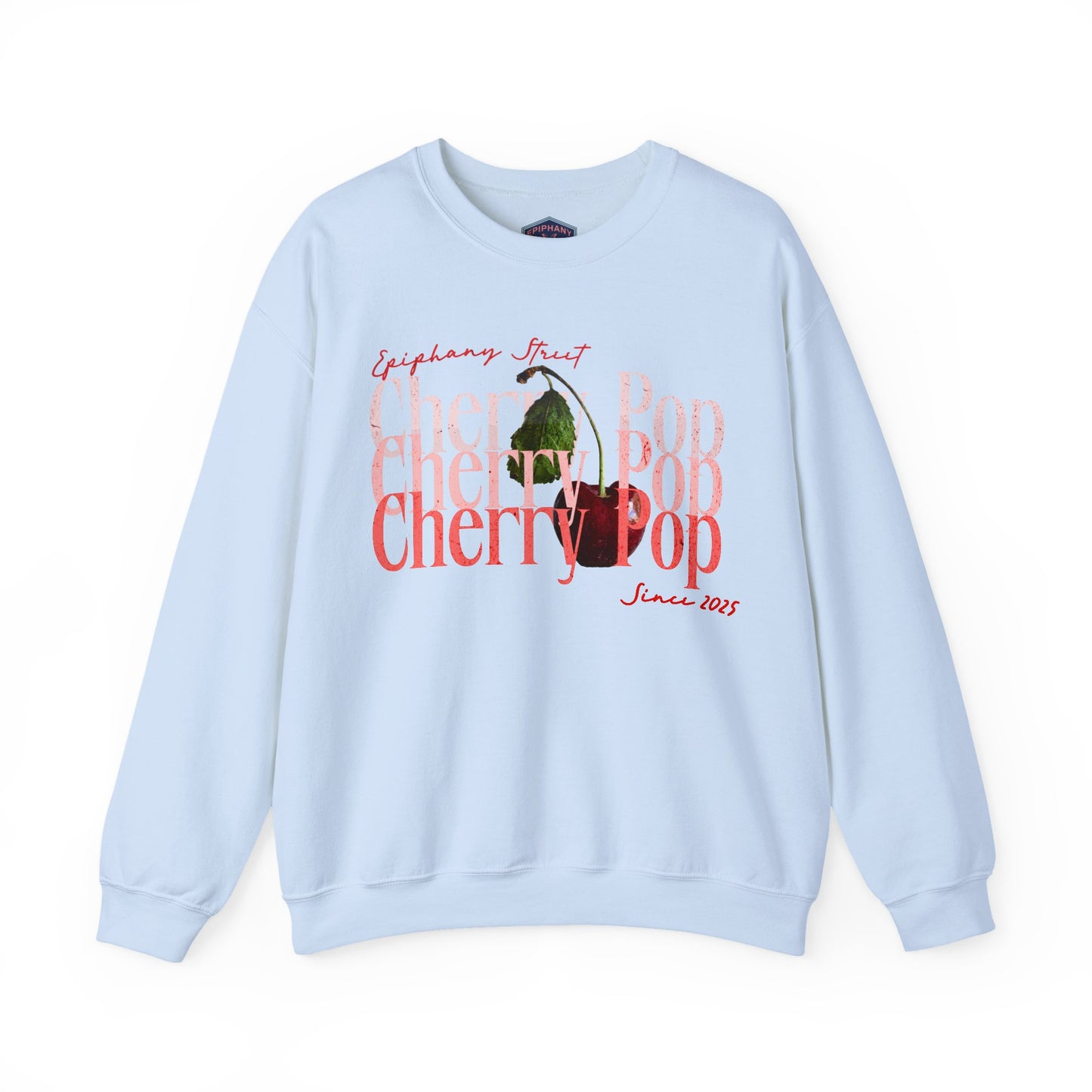 Cherry Pop Polka Dot - Epiphany Street Heavy Blend™ Crewneck Sweatshirt