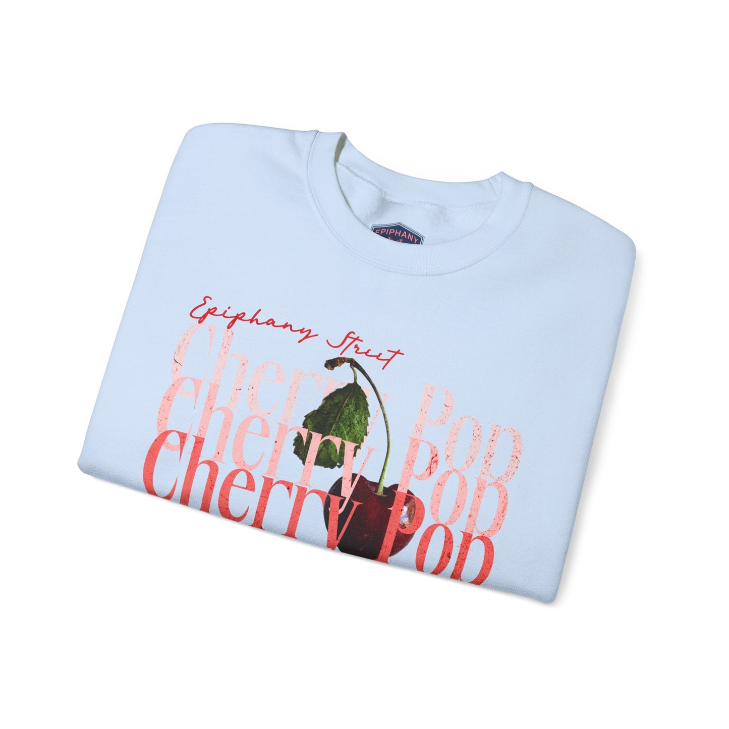 Cherry Pop Polka Dot - Epiphany Street Heavy Blend™ Crewneck Sweatshirt