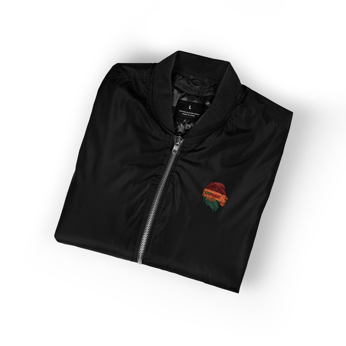 Epiphany Street Majesty - Eco-Friendly Embroidered Bomber Jacket