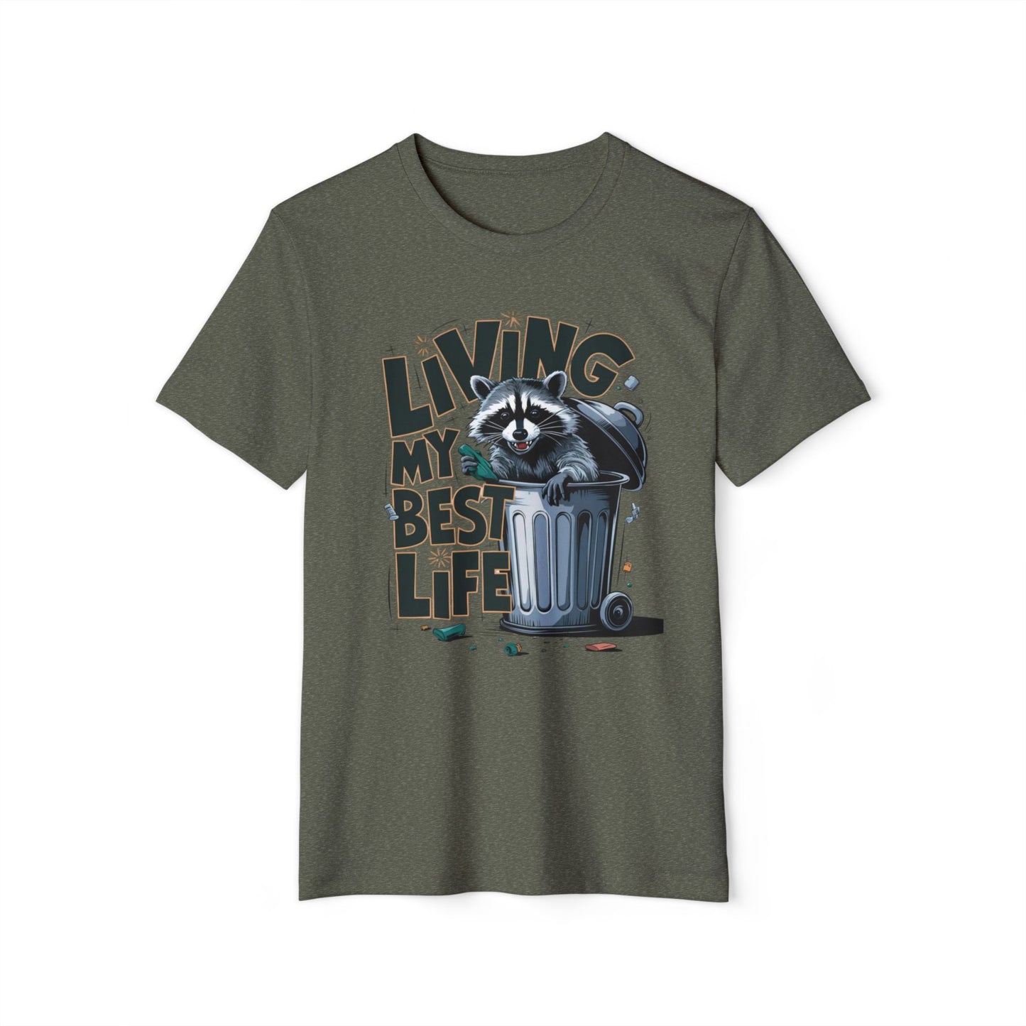 Living My Best Life - Recycled Organic Cotton T-Shirt