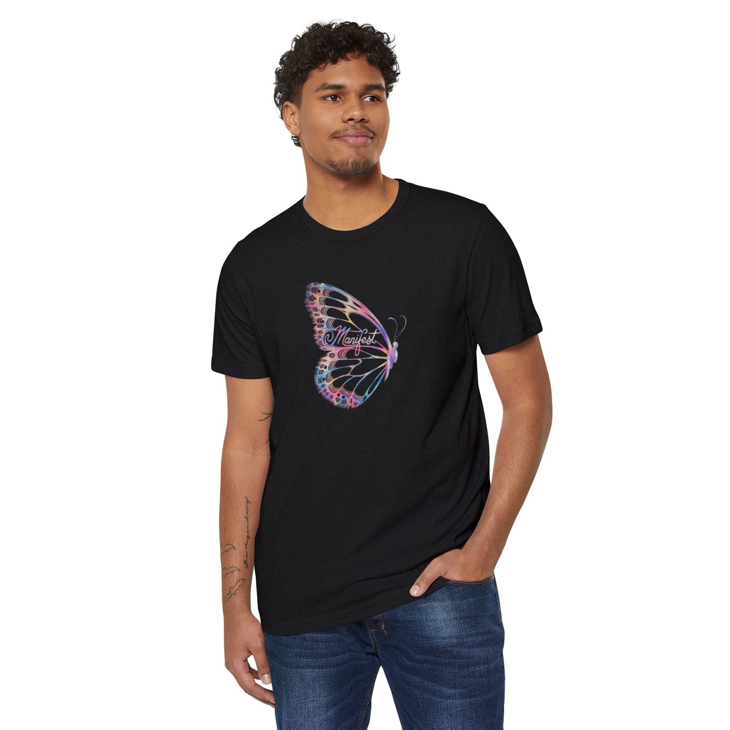 Manifest Butterfly - Recycled Organic Cotton T-Shirt