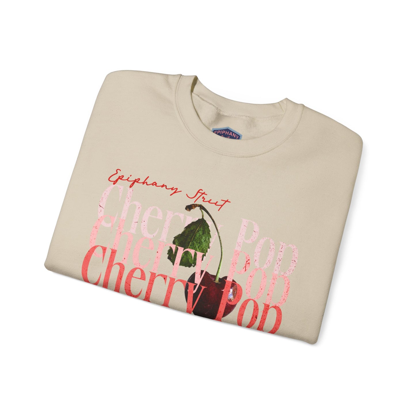 Cherry Pop Polka Dot - Epiphany Street Heavy Blend™ Crewneck Sweatshirt