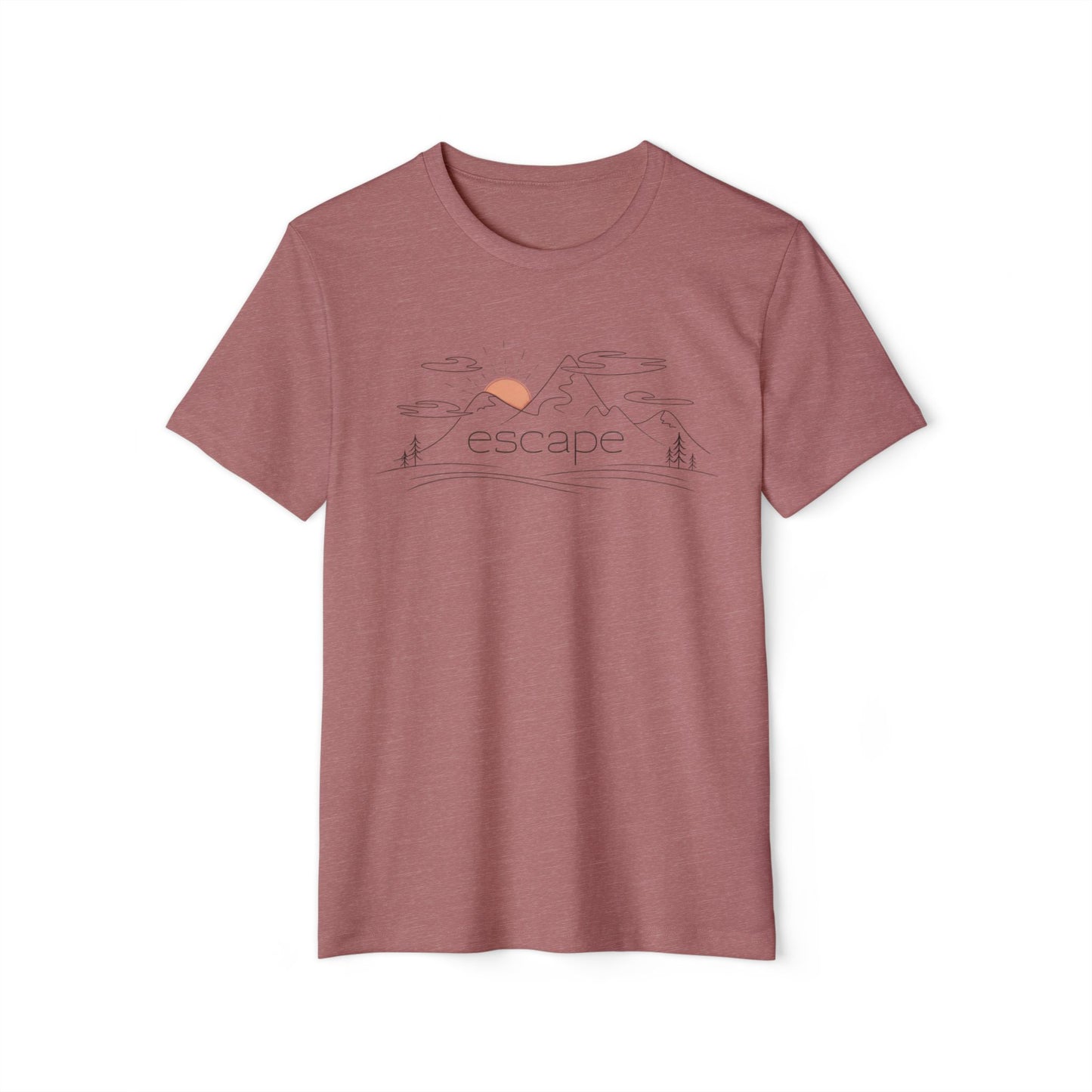 Escape Mountain - Recycled Organic Cotton T-Shirt