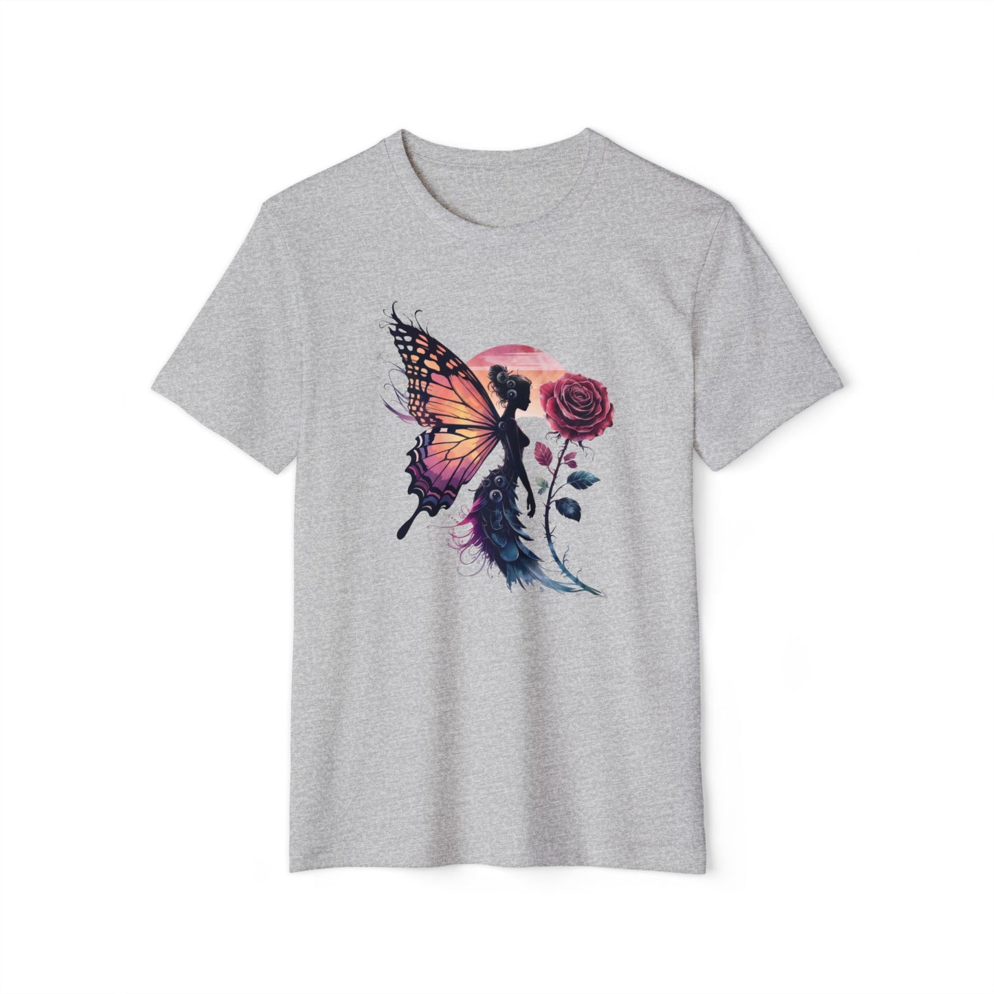 Butterfly Lady - Recycled Organic Cotton T-Shirt