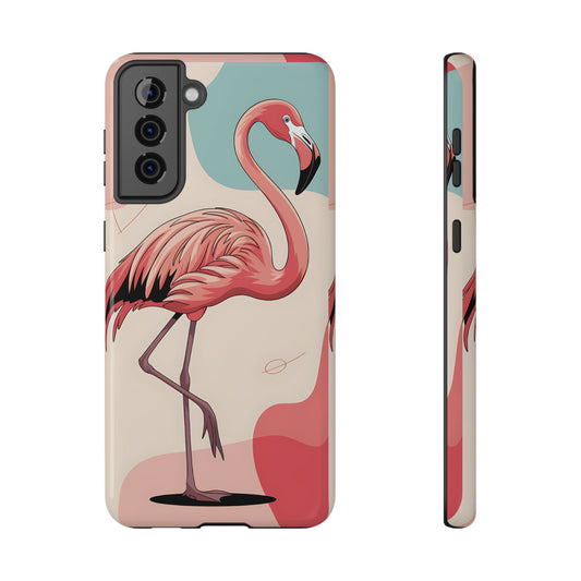 Tropical Flamingo - Impact Resistant Phone Case