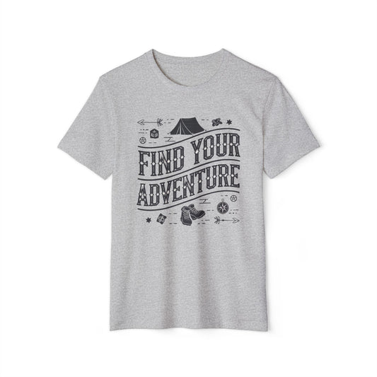 Find Your Adventure - Recycled Organic Cotton T-Shirt