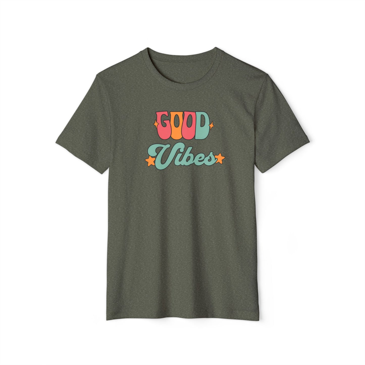 Good Vibes - Recycled Organic Cotton T-Shirt