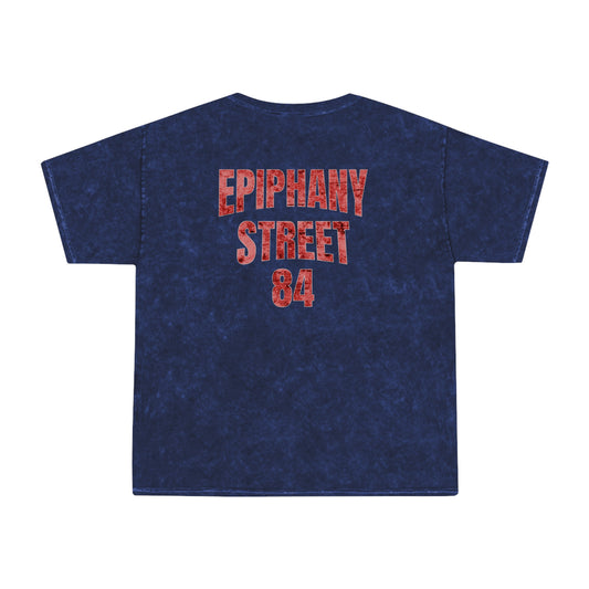 Epiphany Street Black Swan - Unisex Mineral Wash Tee Shirt