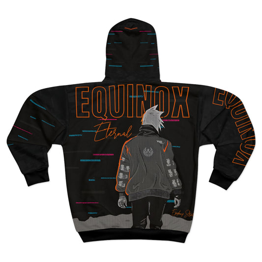 Equinox Eternal - Epiphany Street Anime Inspired Unisex Zip Hoodie
