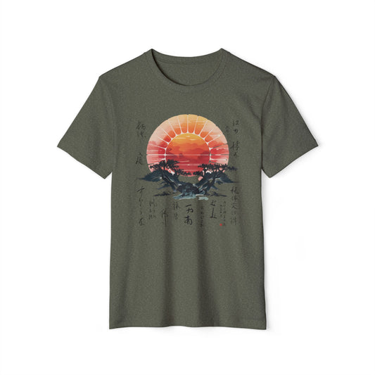Japanese Sunrise - Recycled Organic Cotton T-Shirt