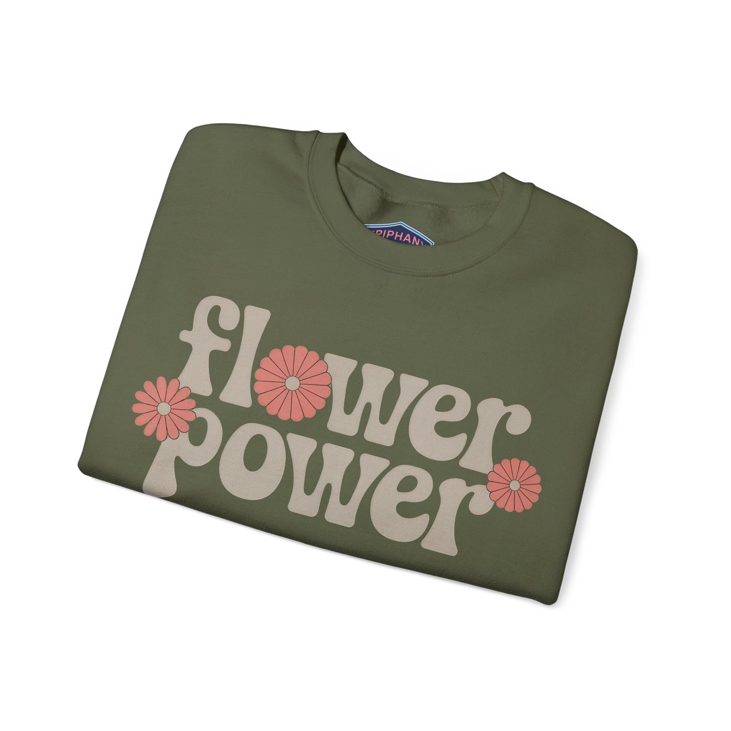 Flower Power Crewneck Sweatshirt