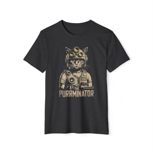 The Purrminator - Recycled Organic Cotton T-Shirt
