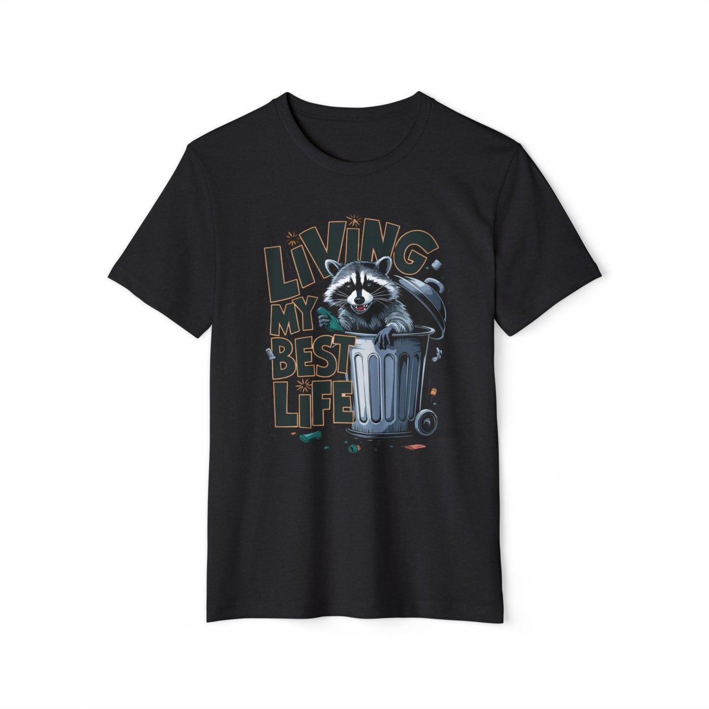 Living My Best Life - Recycled Organic Cotton T-Shirt