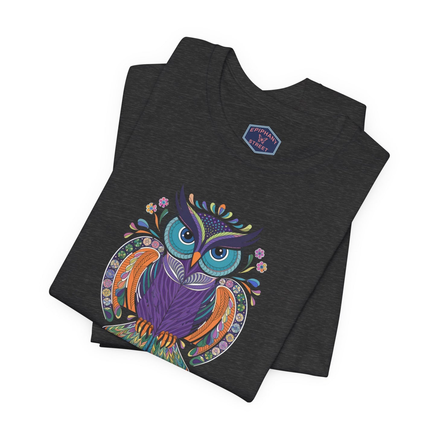 Geometric Owl Tee