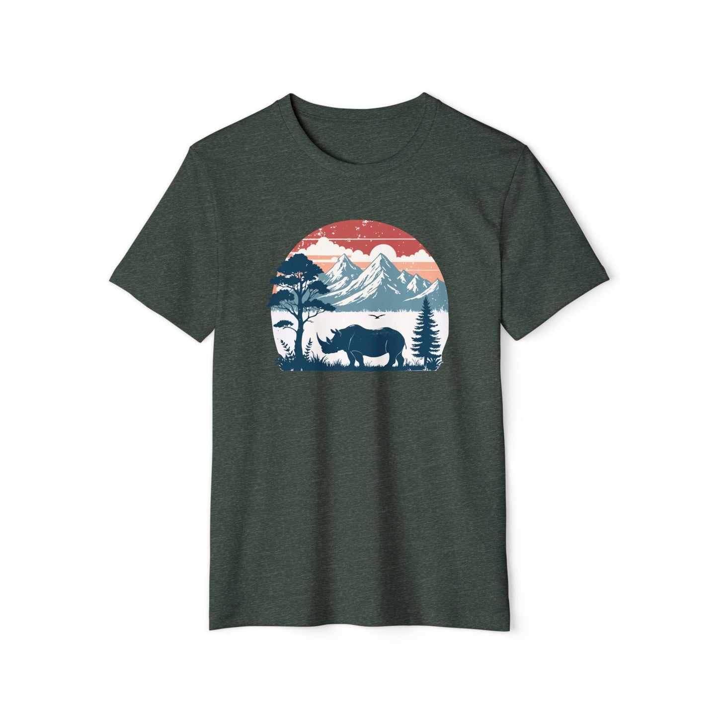 Rhino Wanderer - Recycled Organic Cotton T-Shirt