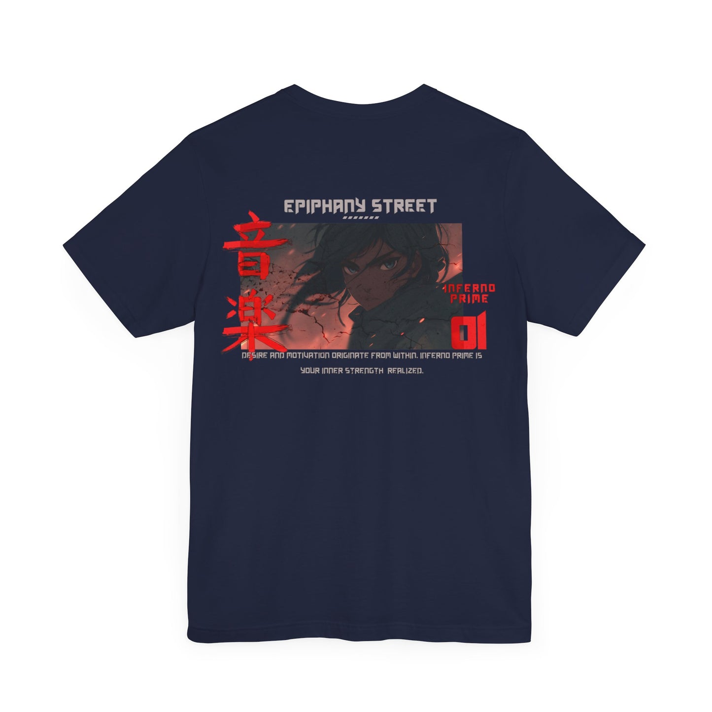 Epiphany Street Inferno Prime Anime Design - Unisex Tee Shirt