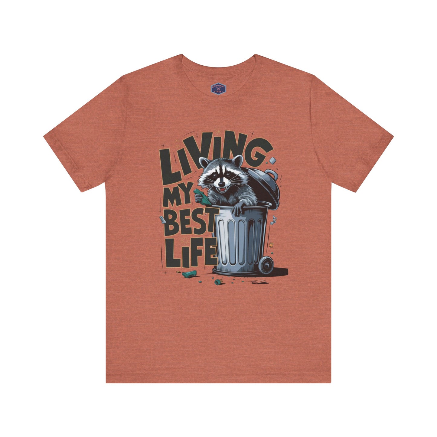 Living My Best Life Raccoon Tee