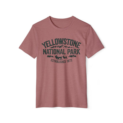 Yellowstone National Park - Recycled Organic Cotton T-Shirt