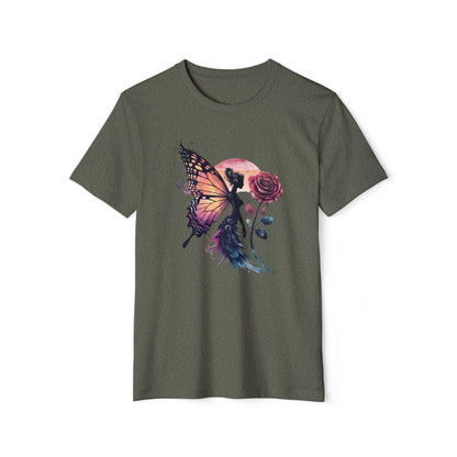 Butterfly Lady - Recycled Organic Cotton T-Shirt