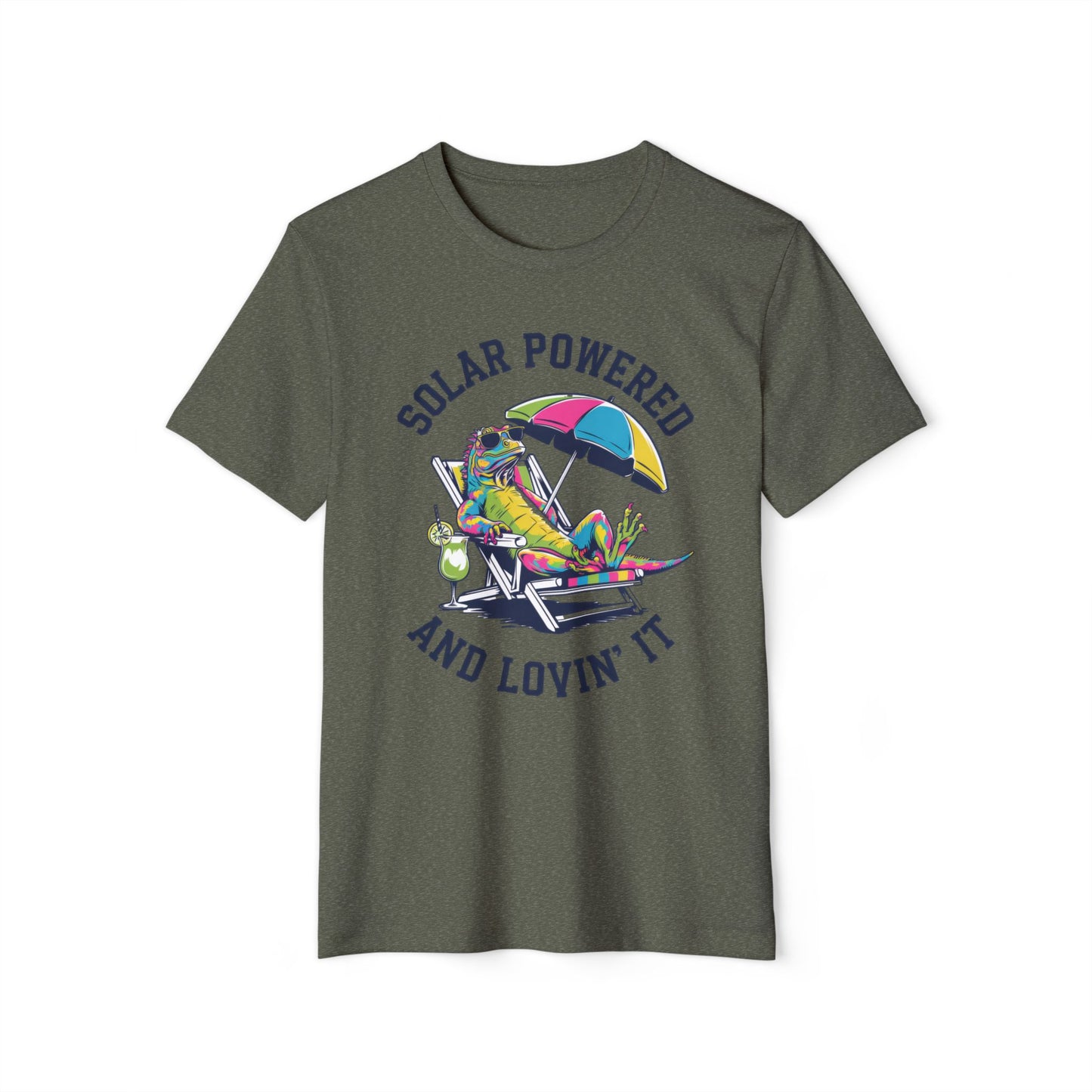 Solar Powered and Lovin' It - Recycled Organic Cotton T-Shirt