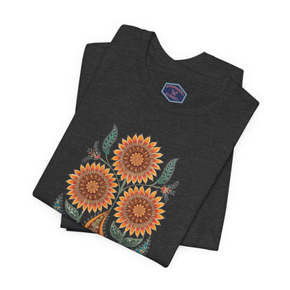 Madhubani Sunflower Tee