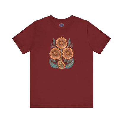 Madhubani Sunflower Tee