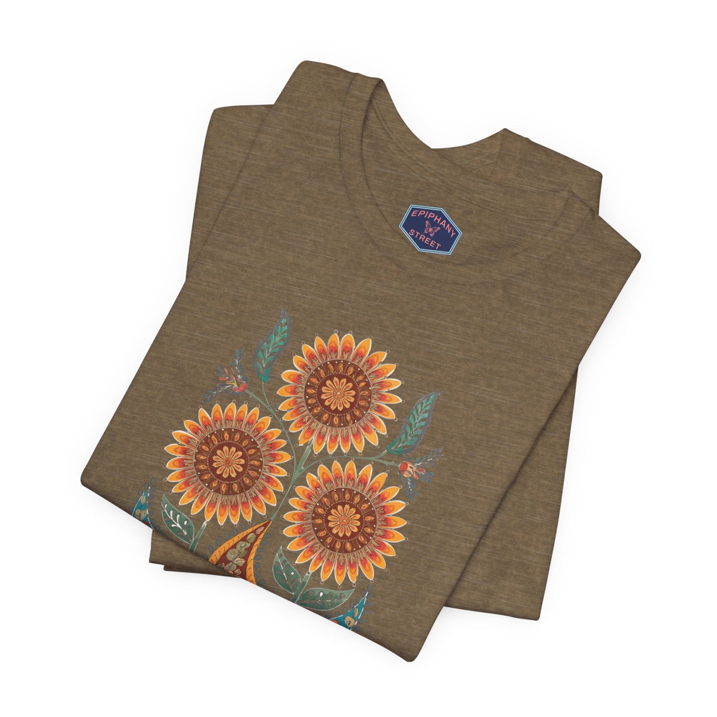 Madhubani Sunflower Tee