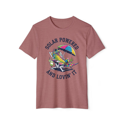 Solar Powered and Lovin' It - Recycled Organic Cotton T-Shirt