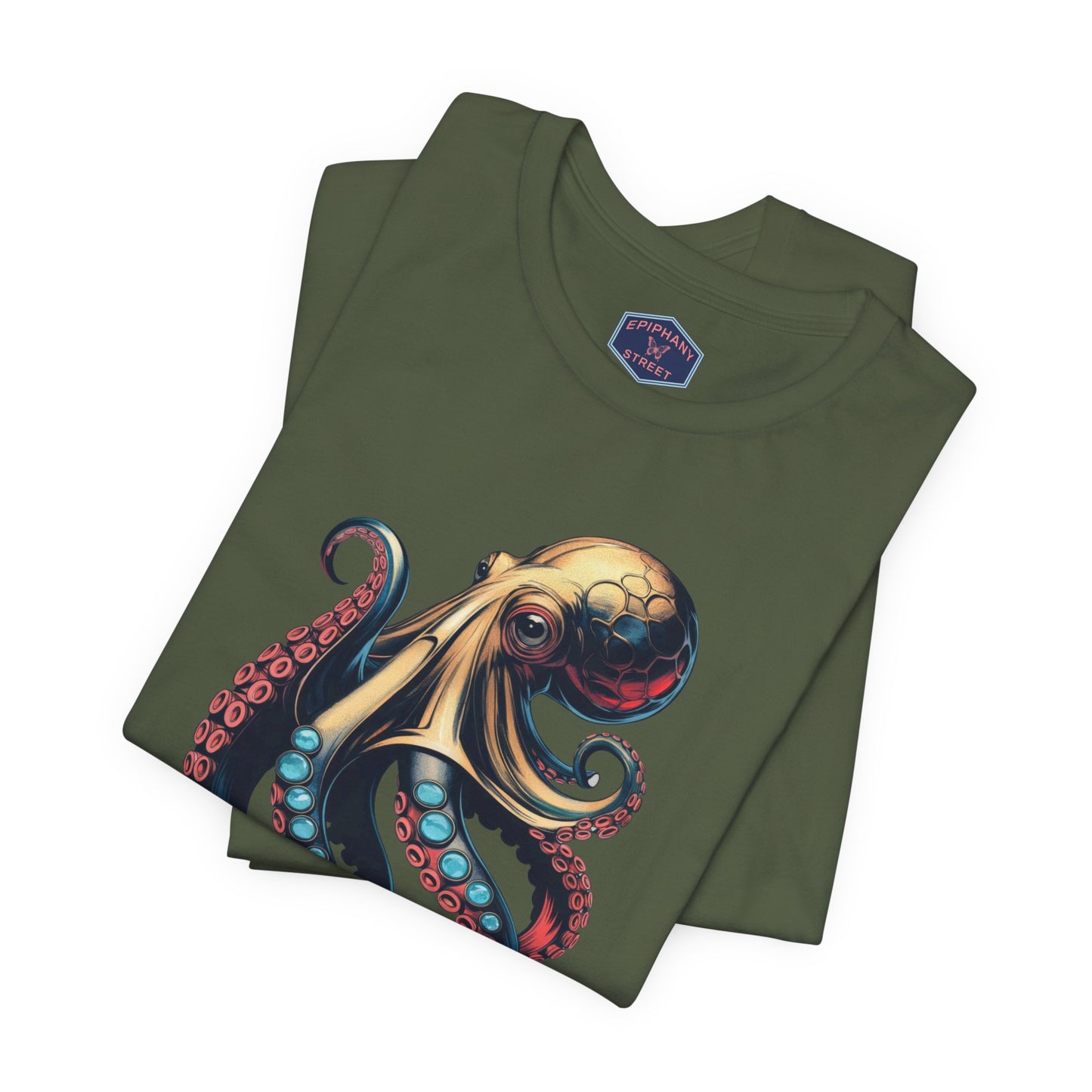 Metalic Octopus Tee