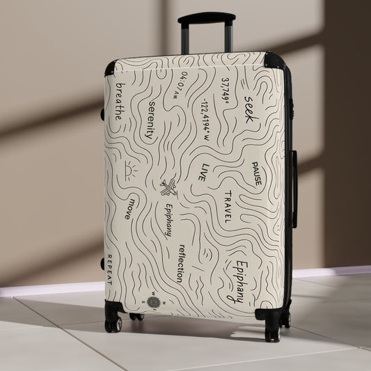 Epiphany Street Travel Suitcase